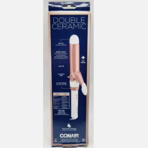 Conair Double Ceramic 1 1/4-inch Curling Iron - Picture 2 of 3